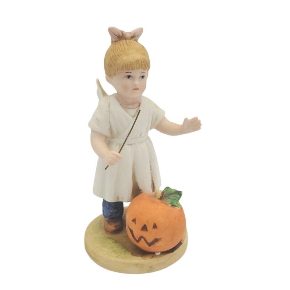 Vintage 1985 HOME INTERIORS HOMCO Denim‎ Days Figurines Halloween 1516